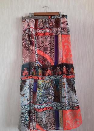 Спідниця нова довга шифонова 14/42