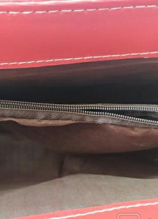 Каркасная сумочка, обтянутая тканью. 30х26см с учетом ручек6 фото