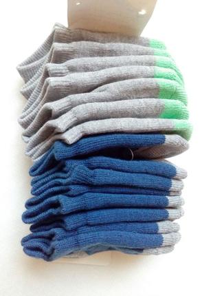 Детские короткие носочки на махре kuniboo р.23-26