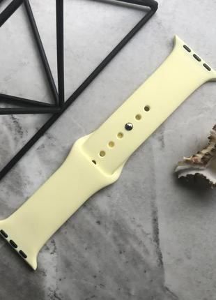 Силіконовий ремінець для apple watch 42/44