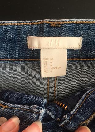 Джинсові шорти h&m3 фото
