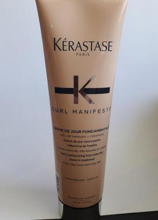 Kerastase curl manifesto crème de jour fondamentale несмываемый уход. распив.4 фото