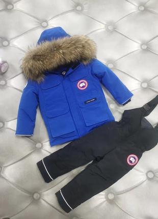 Самый теплый комбинезон canada goose