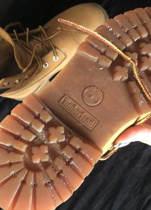 Черевики timberland руді3 фото