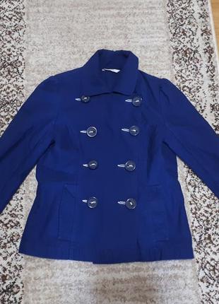 Жіноче пальто куртка синє