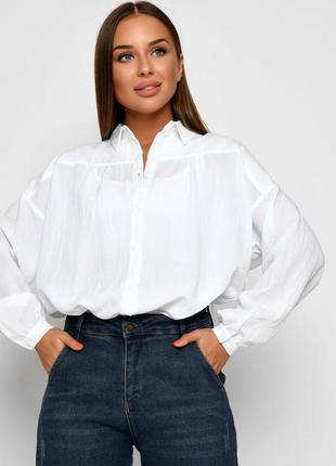 Стильна блузка oversize3 фото