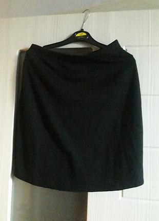 Школьная трикотажная юбка на девочку next,р.158