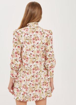 Котоновая блуза в стиле laura ashley/винтажная  блуза пишный рукав7 фото