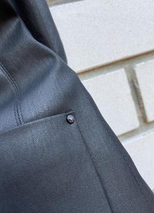 Классически серый блейзер жакет пиджак с пропиткой маленького размера g-star raw6 фото