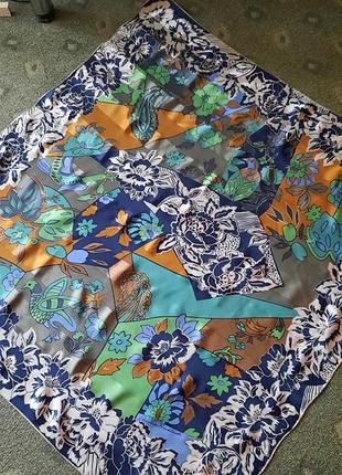 Шёлковый большой платок christian fishbacher