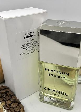 Chanel egoiste platinum, 100 мл,тестер3 фото