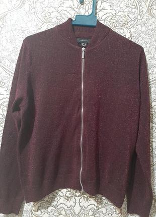 Бомпер, кофта, джемпер з люрексом