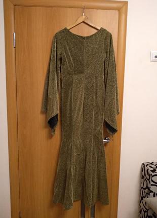 Стильное модное платье в пол. оrder plus.  размер 8-105 фото