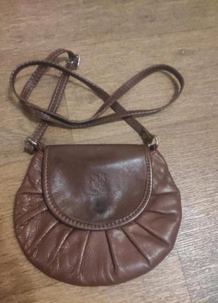 Кожана сумка италия