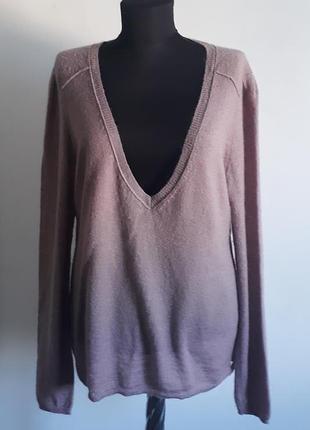 Marc o'polo джемпер оверсайз пуловер мохер, вовна