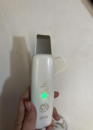 Ультразвуковой скрабер для чистки лица hoffen