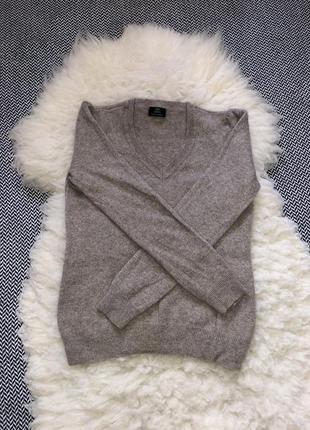 Кашемировый свитер кашемир натуральный кофта капучино10 фото