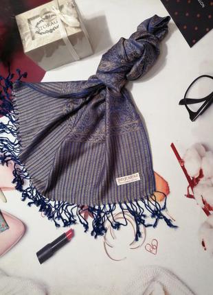 Палантин pashmina, 70% пашмина і 30% натуральний шовк2 фото