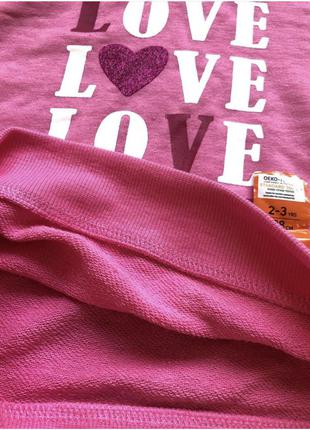 Рожева худі з капюшоном love 2
