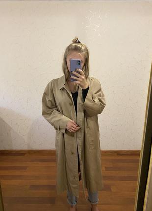 Тренч оверсайз burberry