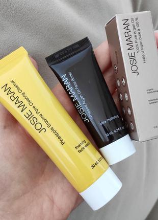 Набір засобів по догляду за шкірою обличчя josie maran