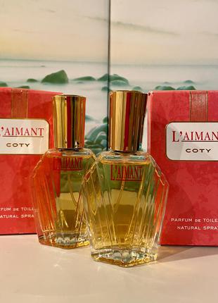 Вінтаж parfum de toilette coty l aimant coty laimant 30 мл1 фото