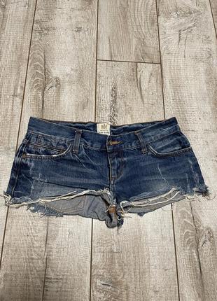 Короткие джинсовые шорты river island1 фото