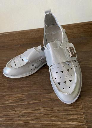 Sale❗️туфлі дитячі для дівчинка світлі, нарядные туфельки для девочки школьные