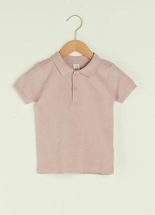 12-18/2-3/3-4/4-5 років фірмова нова теніска футболка поло стильному хлопчикові лілова lc waikiki