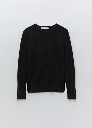 Трикотажний светр zara knit светр3 фото