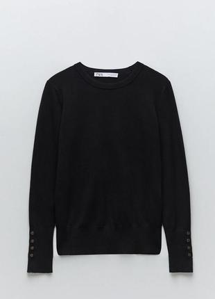 Трикотажний светр zara knit светр2 фото