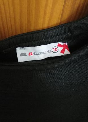 Платье с кожаными вставками 4