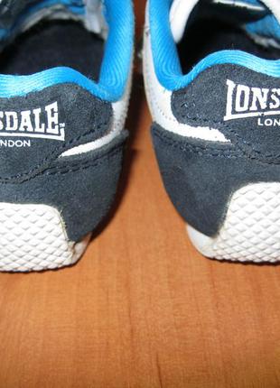 Кроссовки "lonsdale" размер 7/24.3 фото