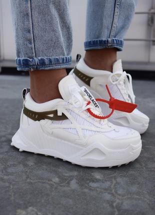 Кросівки off-white premium all white кроссовки3 фото