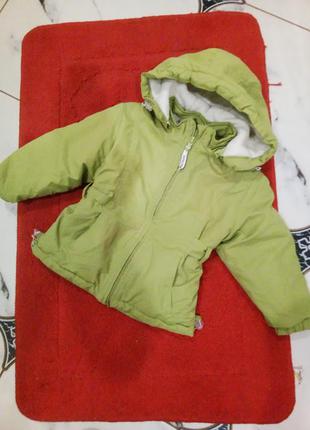 Фирменная курточка на флисе (2-3 г.)1 фото