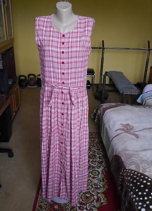 Плаття котонове на розмір м довге nari