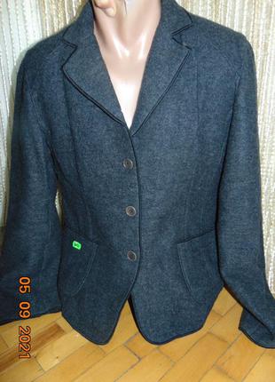 Стильний нарядний пиджак курточка шерсть dinomoda.с-м1 фото