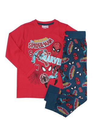 Пижама на мальчика трикотаж spiderman primark1 фото