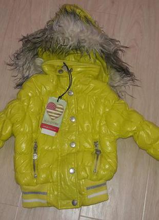 Демисезонная куртка для девочки glo-story, венгрия5 фото