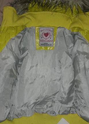 Демисезонная куртка для девочки glo-story, венгрия7 фото
