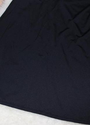🌷 черный шикарный пеньюар микрофибра с кружевом s\m ночная рубашка неглиже от h&m6 фото