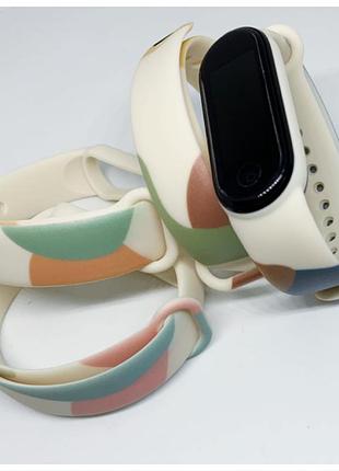 Силиконовый ремешок mi band 5 mi smart band 6