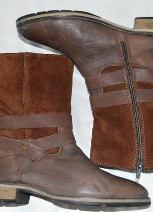 Ботинки черевики кожа зима zign іспанія розмір 412 фото