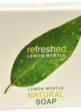 Натуральне освіжаючий мило на рослинній основі з маслом лимонного мирта tea tree therapy (сша)