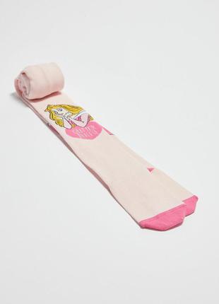 9 - 10 лет 134 - 140 см новые фирменные детские колготки колготы девочке принцесса lc waikiki