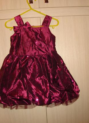 George нарядное платье с сумочкой 1,5-2 года в идеале