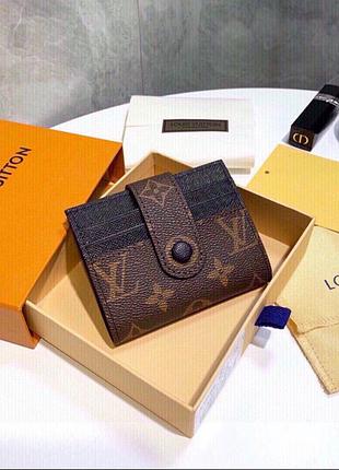 Кошелек портмоне визитница натуральная кожа