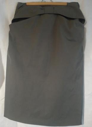Schumacher -юбка , ровная с оригинальными карманами бренд schumacher