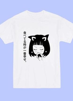 Футболка «anime-cute-cool-girl»