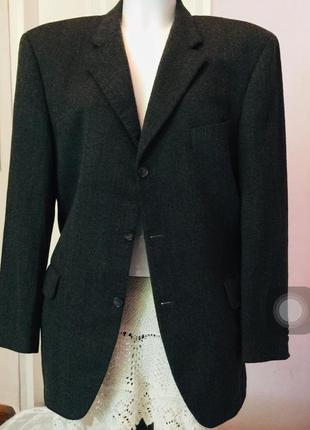 Чоловічий теплий вовняний піджак, roy robson virgin wool 100%/100% viscose52-54